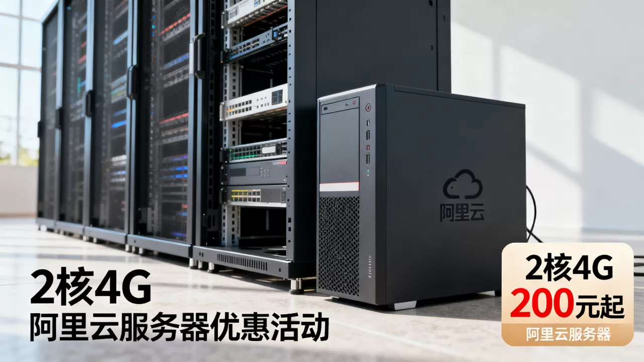 阿里云2核4G云服务器200元起值得买吗，阿里云服务器优惠活动