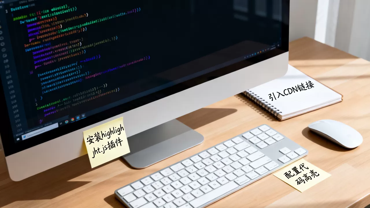 highlight.js高亮怎么用？highlight.js高亮插件安装教程