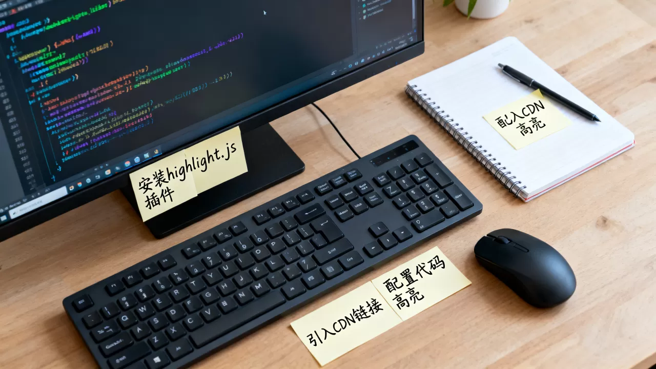 highlight.js高亮怎么用？highlight.js高亮插件安装教程