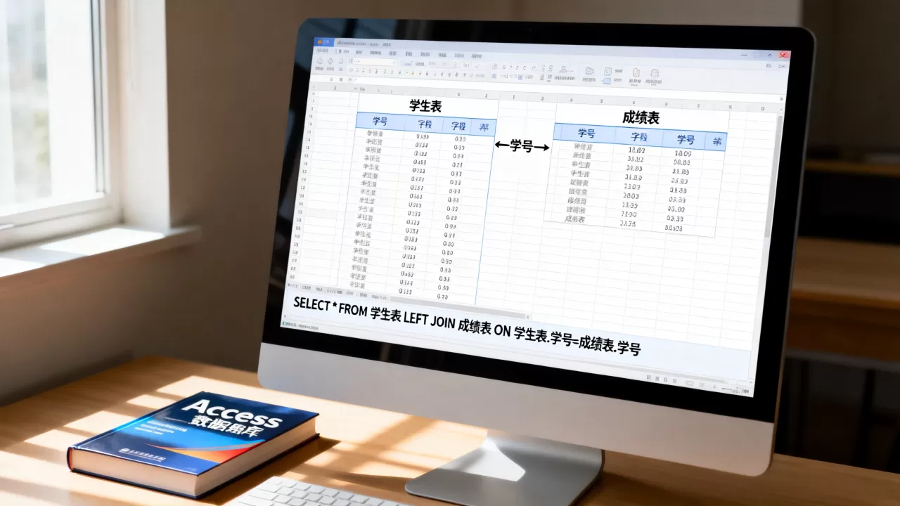 Access数据库左连接怎么用？access数据库左连接语法