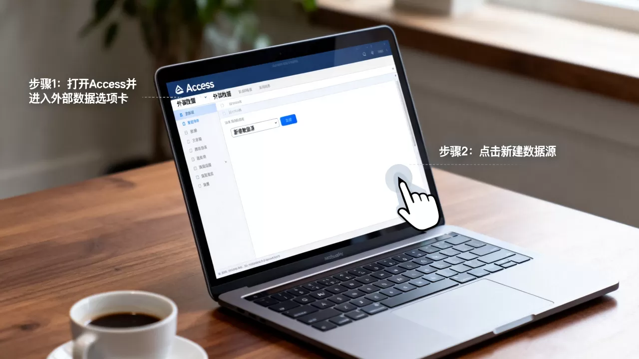 Access如何连接外部数据库？access连接外部数据库教程