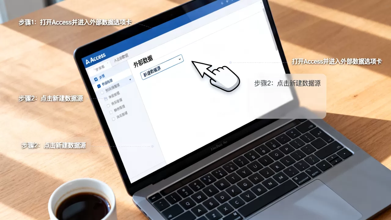 Access如何连接外部数据库？access连接外部数据库教程