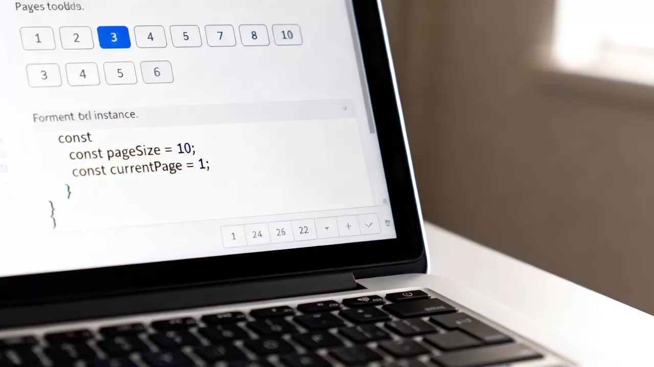 如何实现分页控件实例？前端分页控件实例代码