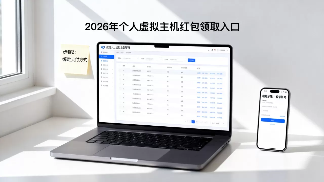 个人虚拟主机红包怎么领?2026年最新领取攻略 个人虚拟主机红包怎么领?2026年最新领取攻略