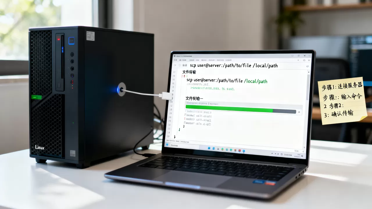 服务器传文件怎么操作？Linux服务器传文件到本地