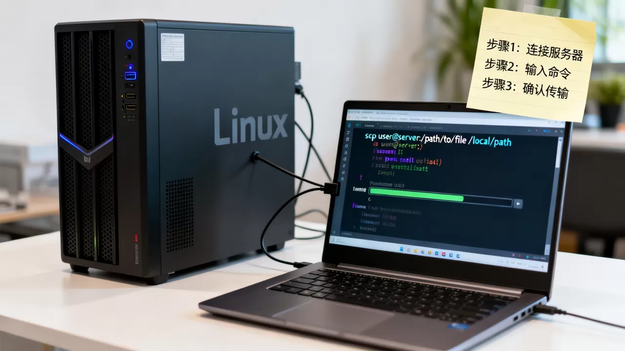服务器传文件怎么操作？Linux服务器传文件到本地