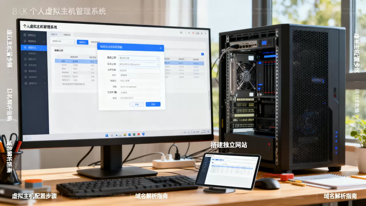 个人虚拟主机管理系统怎么用?如何搭建独立网站 个人虚拟主机管理系统怎么用?如何搭建独立网站