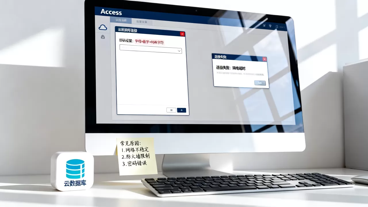 Access连接云数据库密码怎么设置?云数据库连接失败常见原因 Access连接云数据库密码怎么设置?云数据库连接失败常见原因