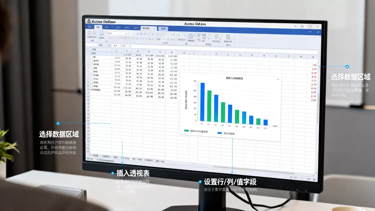access数据库透视表怎么制作？access数据库数据透视表教程