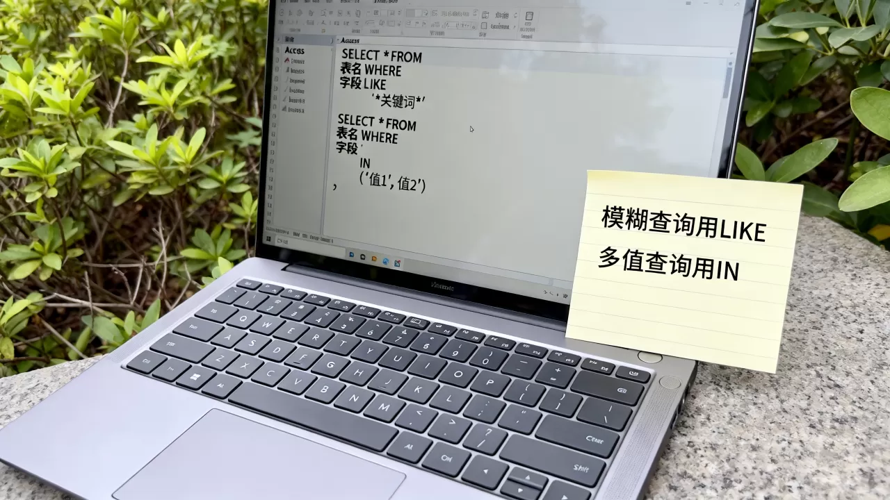 access数据库like和in怎么用，access模糊查询in语句写法