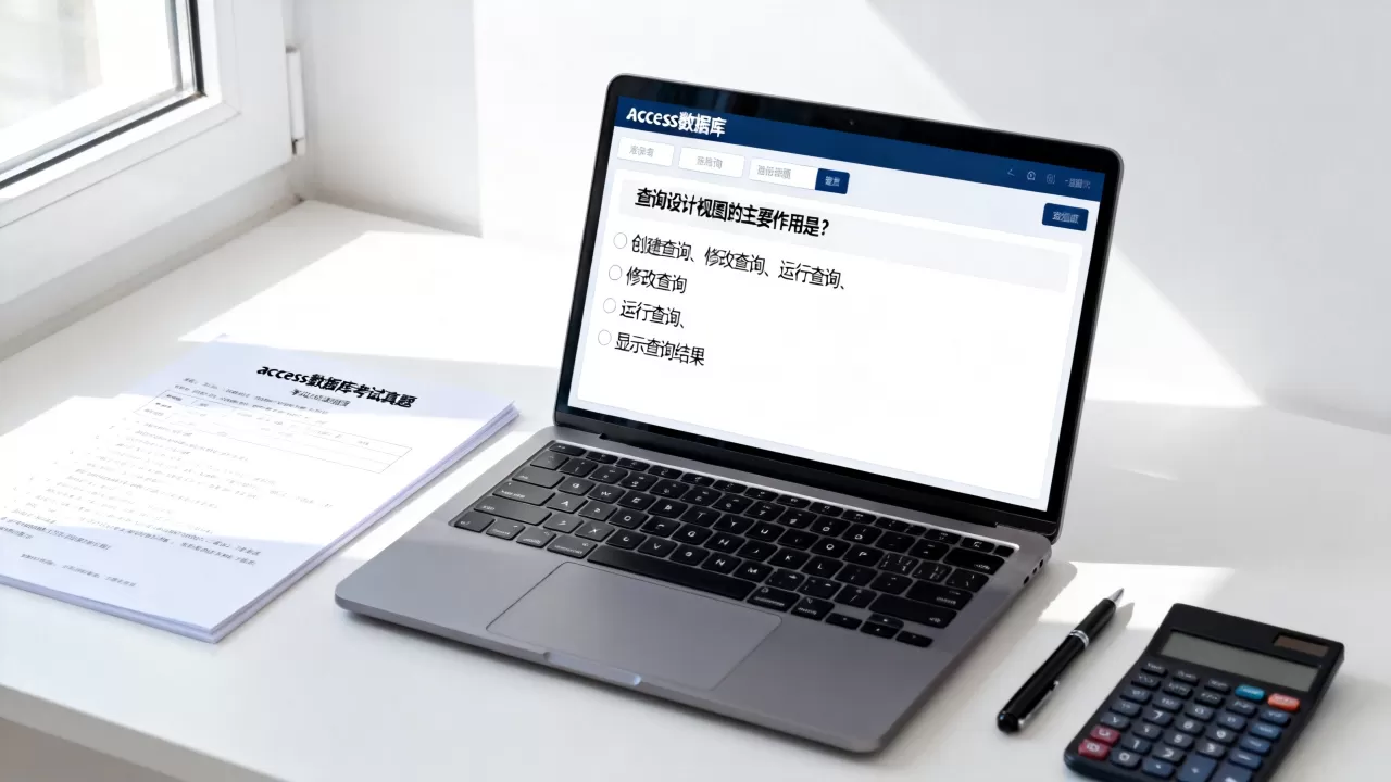 access数据库选择题怎么做？access数据库考试真题及答案