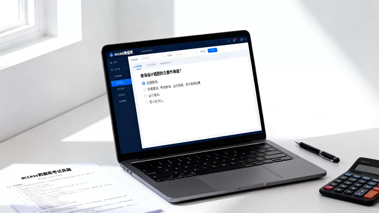 access数据库选择题怎么做？access数据库考试真题及答案
