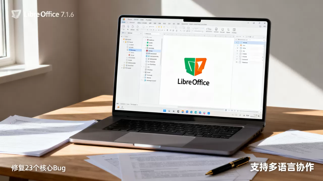 LibreOffice 7.1.6修复了哪些Bug?最新开源办公套件下载 LibreOffice 7.1.6修复了哪些Bug?最新开源办公套件下载
