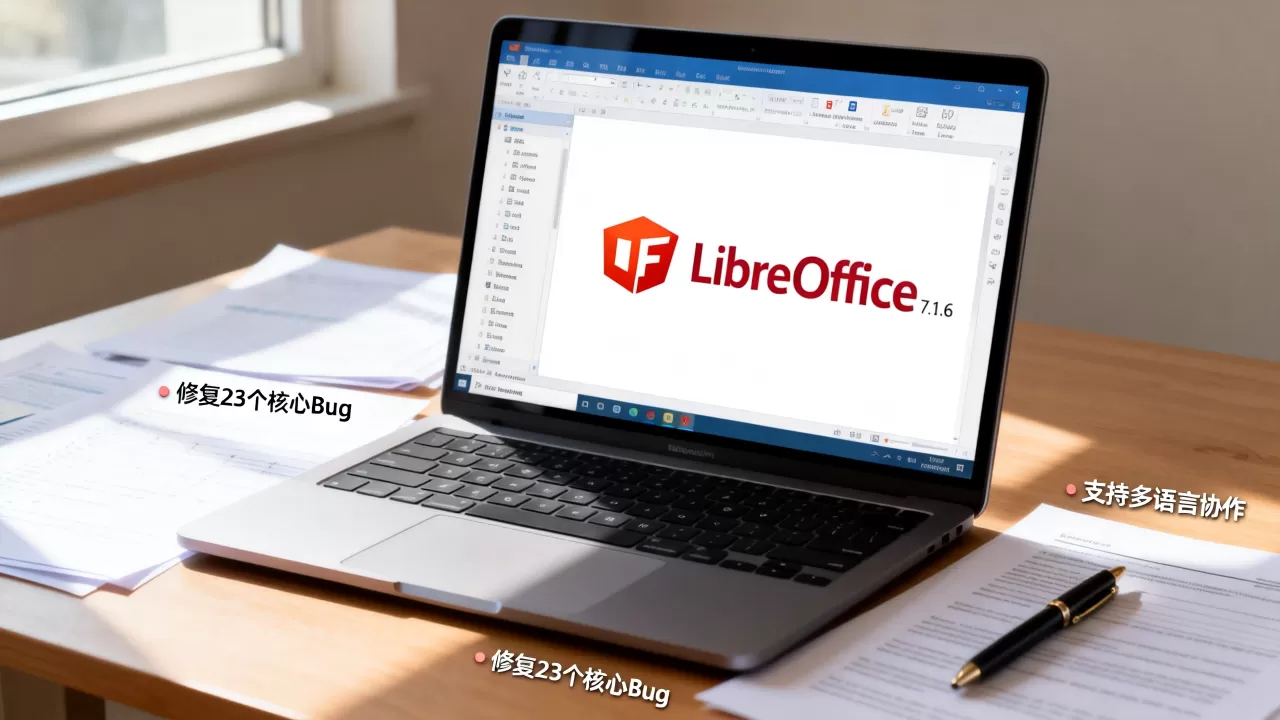 LibreOffice 7.1.6修复了哪些Bug?最新开源办公套件下载 LibreOffice 7.1.6修复了哪些Bug?最新开源办公套件下载