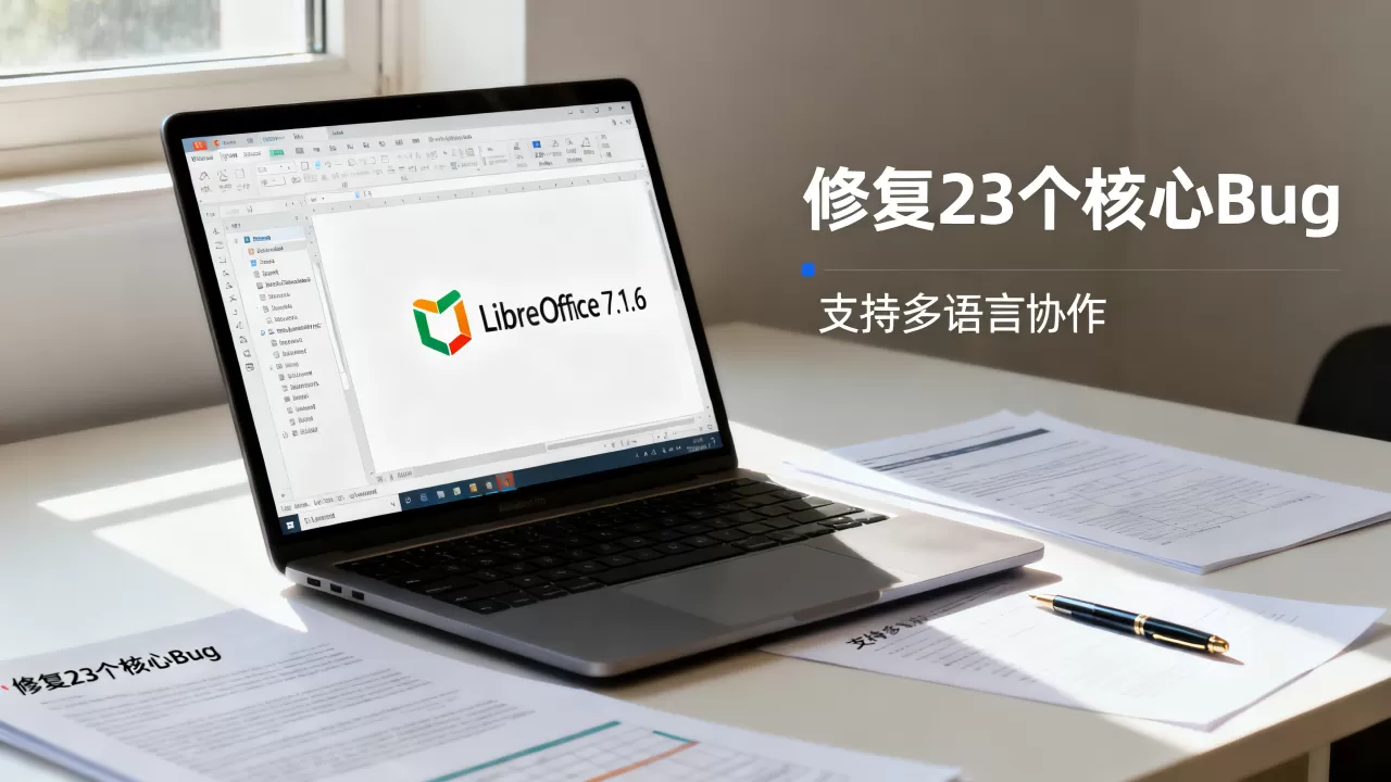 LibreOffice 7.1.6修复了哪些Bug?最新开源办公套件下载 LibreOffice 7.1.6修复了哪些Bug?最新开源办公套件下载