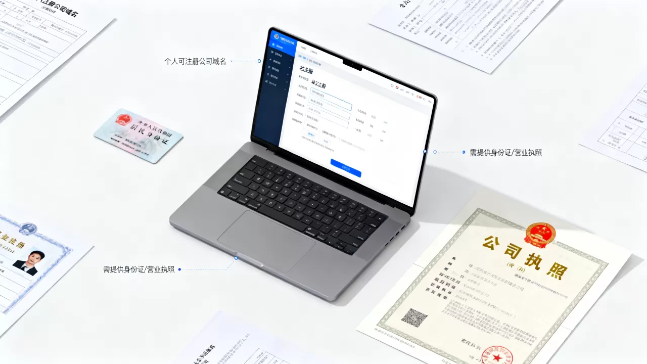 个人能注册公司域名吗,注册域名需要哪些资质 个人能注册公司域名吗,注册域名需要哪些资质