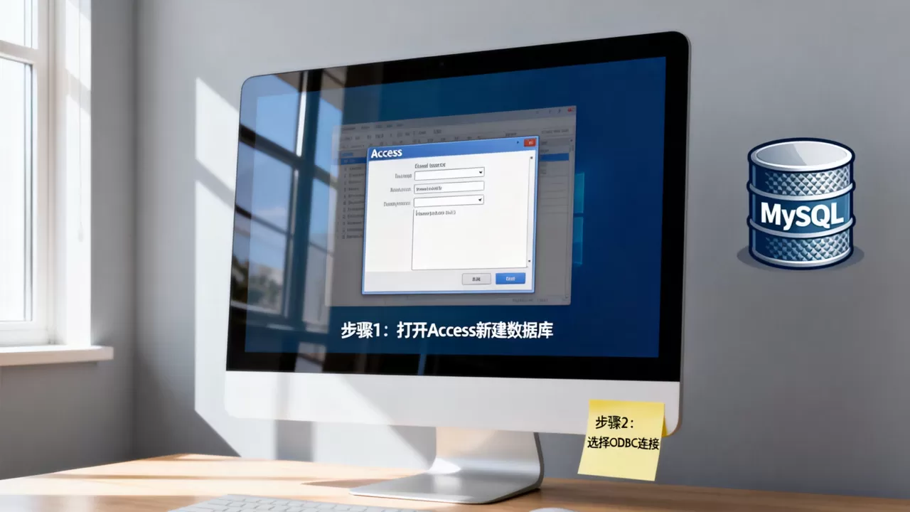 Access如何连接MySQL数据库？access连接mysql数据库教程