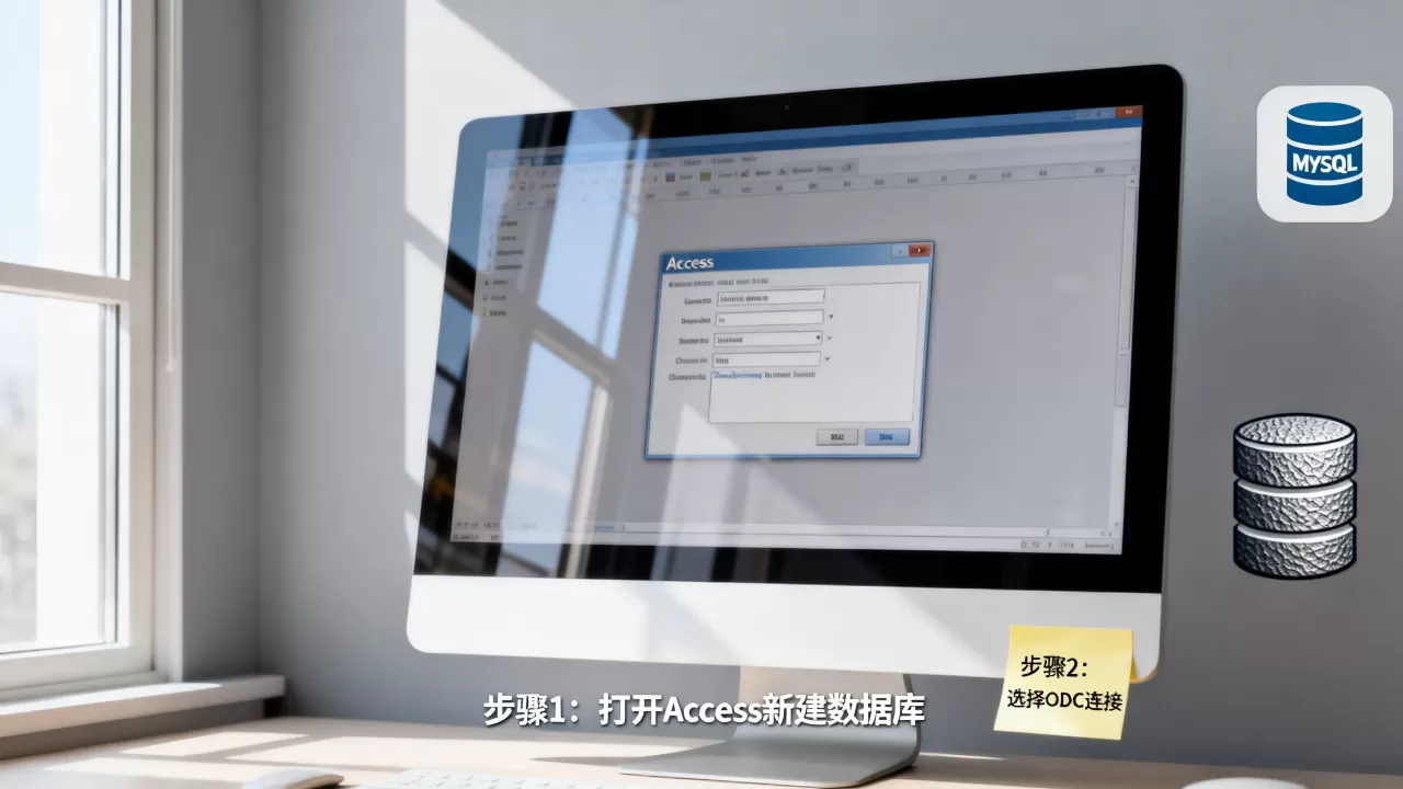 Access如何连接MySQL数据库？access连接mysql数据库教程