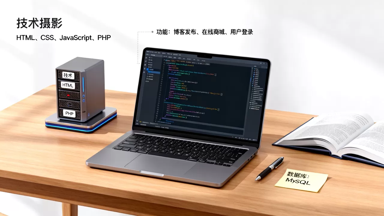 个人开发网站能实现哪些功能？个人建站需要掌握哪些技术