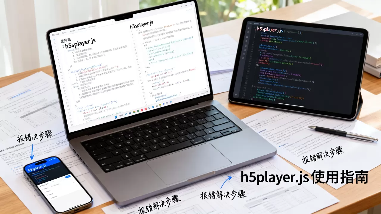 h5splayer.js怎么用？h5splayer.js报错怎么解决