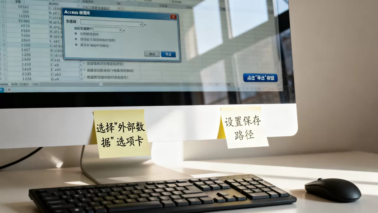 如何从access数据库提取数据？access数据库怎么导出数据