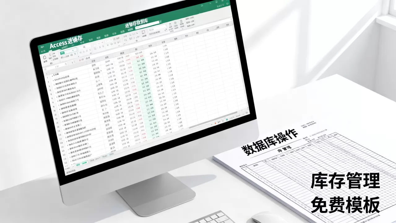 access进销存数据库怎么用？access进销存系统免费模板