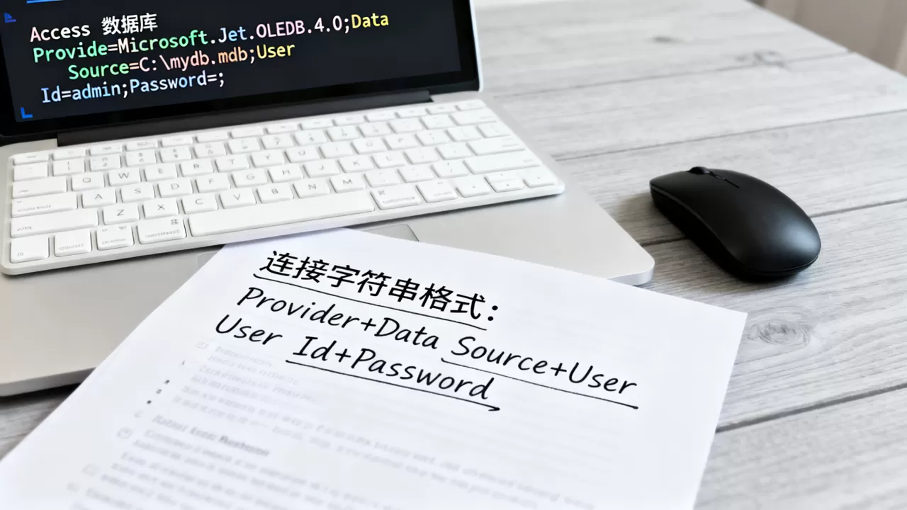 Access数据库连接语句怎么写？Access数据库连接字符串怎么写