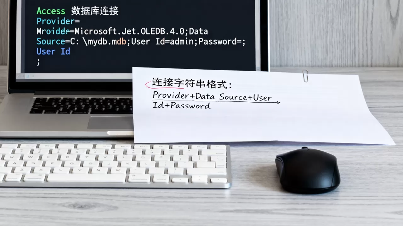 Access数据库连接语句怎么写？Access数据库连接字符串怎么写