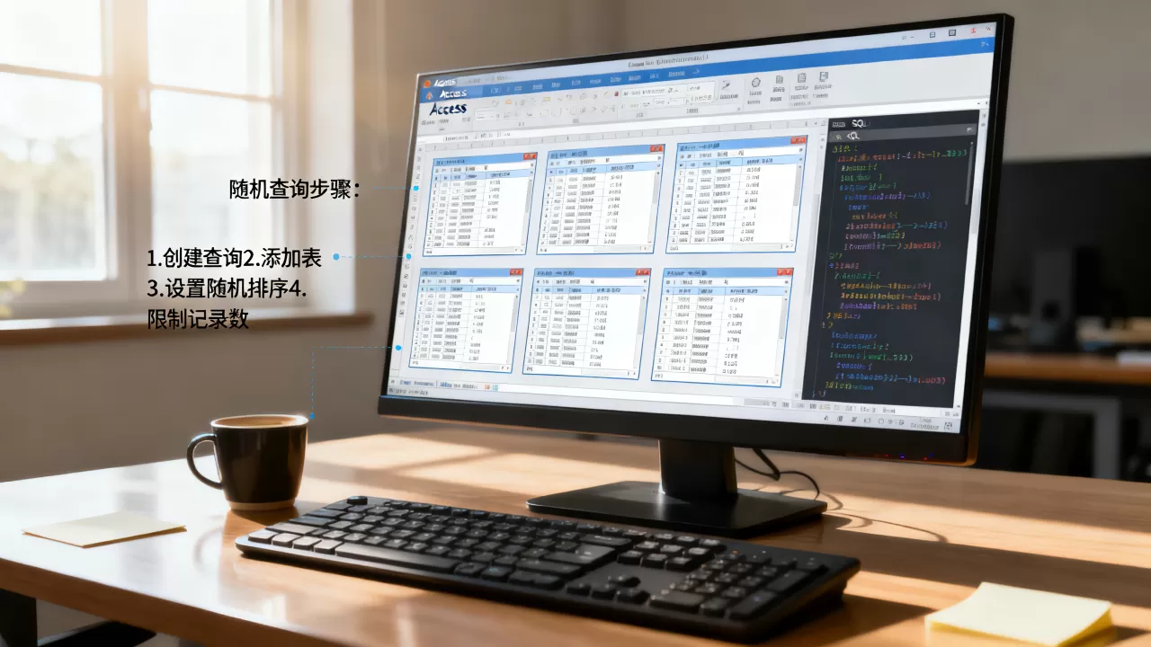 Access如何输出8个随机数据库？access随机查询数据方法