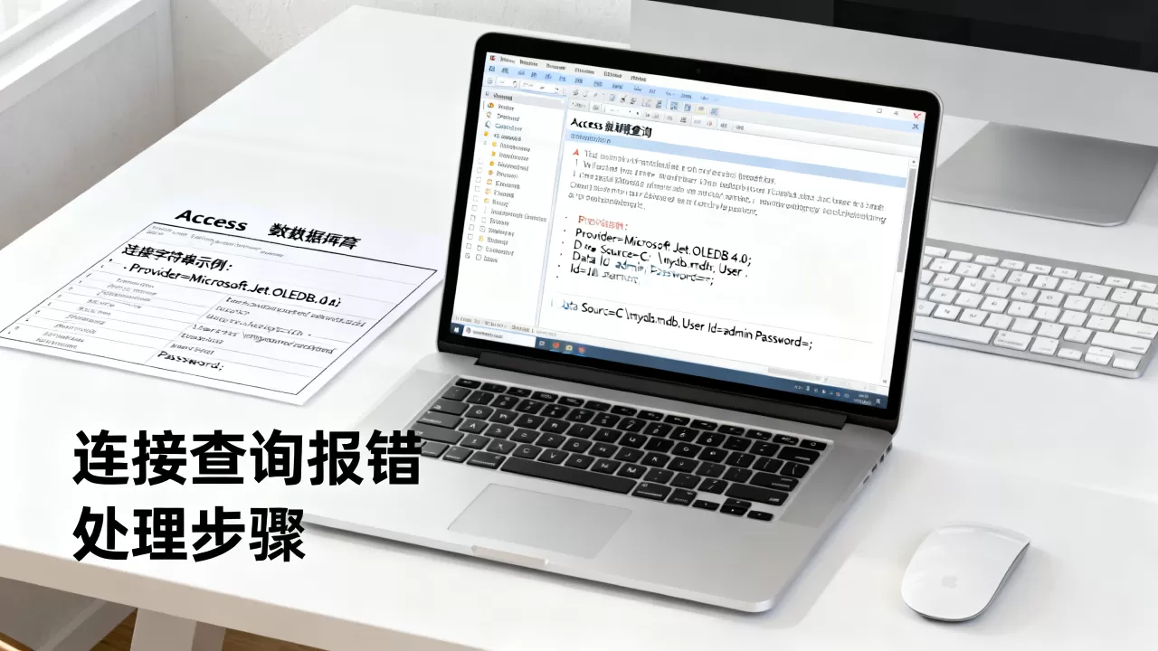 access数据库连接查询报错怎么办？access数据库连接字符串怎么写