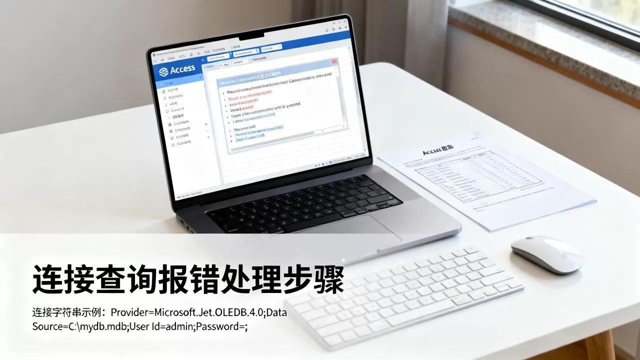 access数据库连接查询报错怎么办？access数据库连接字符串怎么写