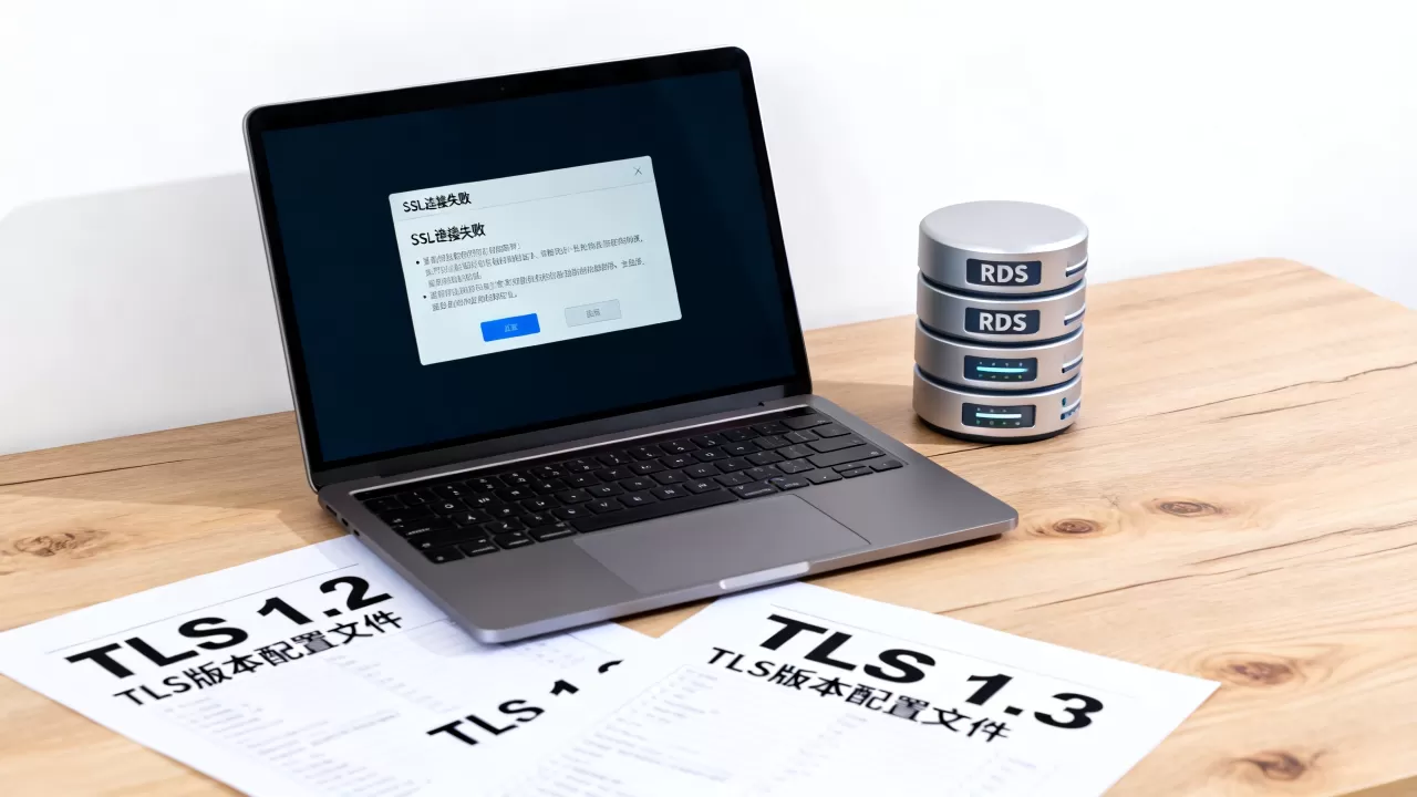 本地客户端与RDS版本不一致导致SSL失败?RDS MySQL TLS版本不兼容怎么解决 本地客户端与RDS版本不一致导致SSL失败?RDS MySQL TLS版本不兼容怎么解决