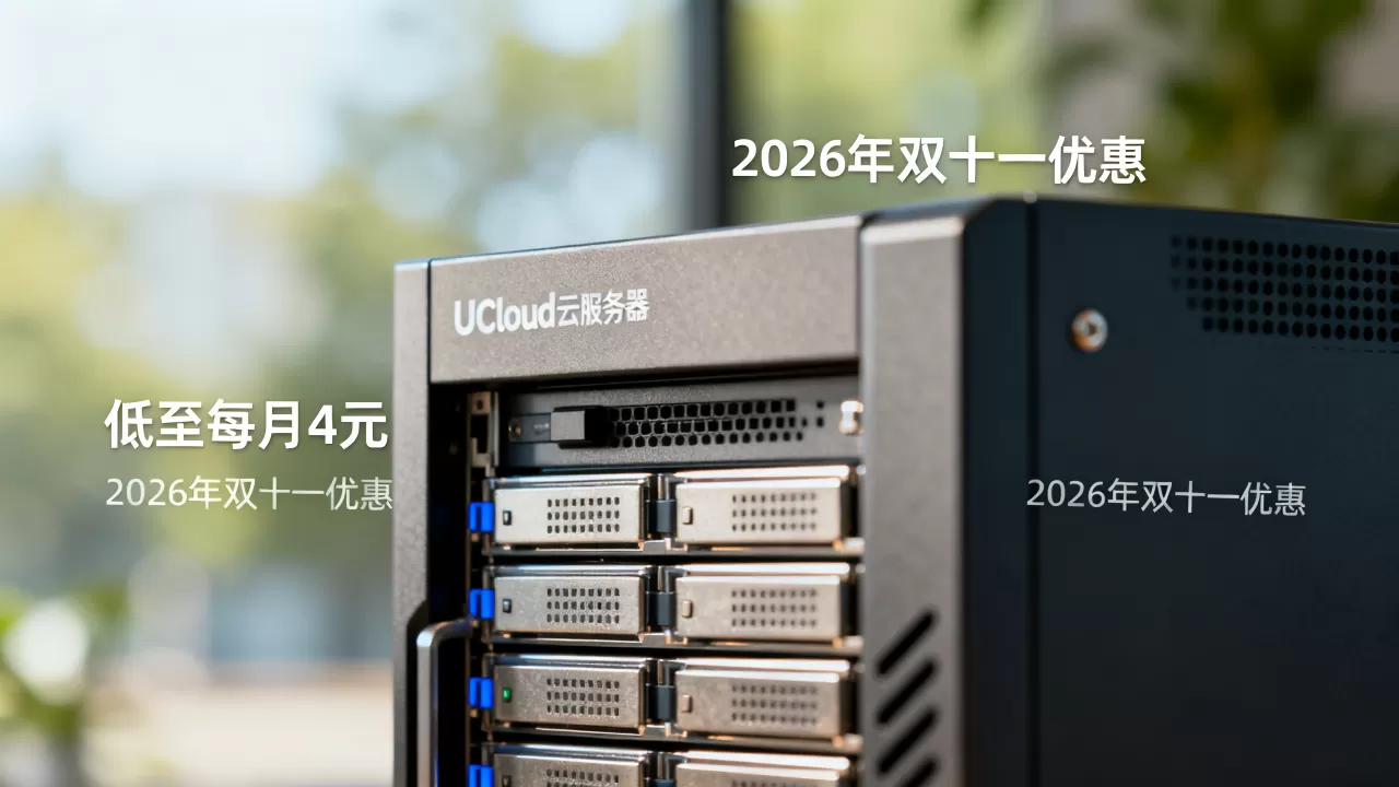 UCloud云服务器低至每月4元是真的吗?2026年双十一云服务器优惠攻略 UCloud云服务器低至每月4元是真的吗?2026年双十一云服务器优惠攻略