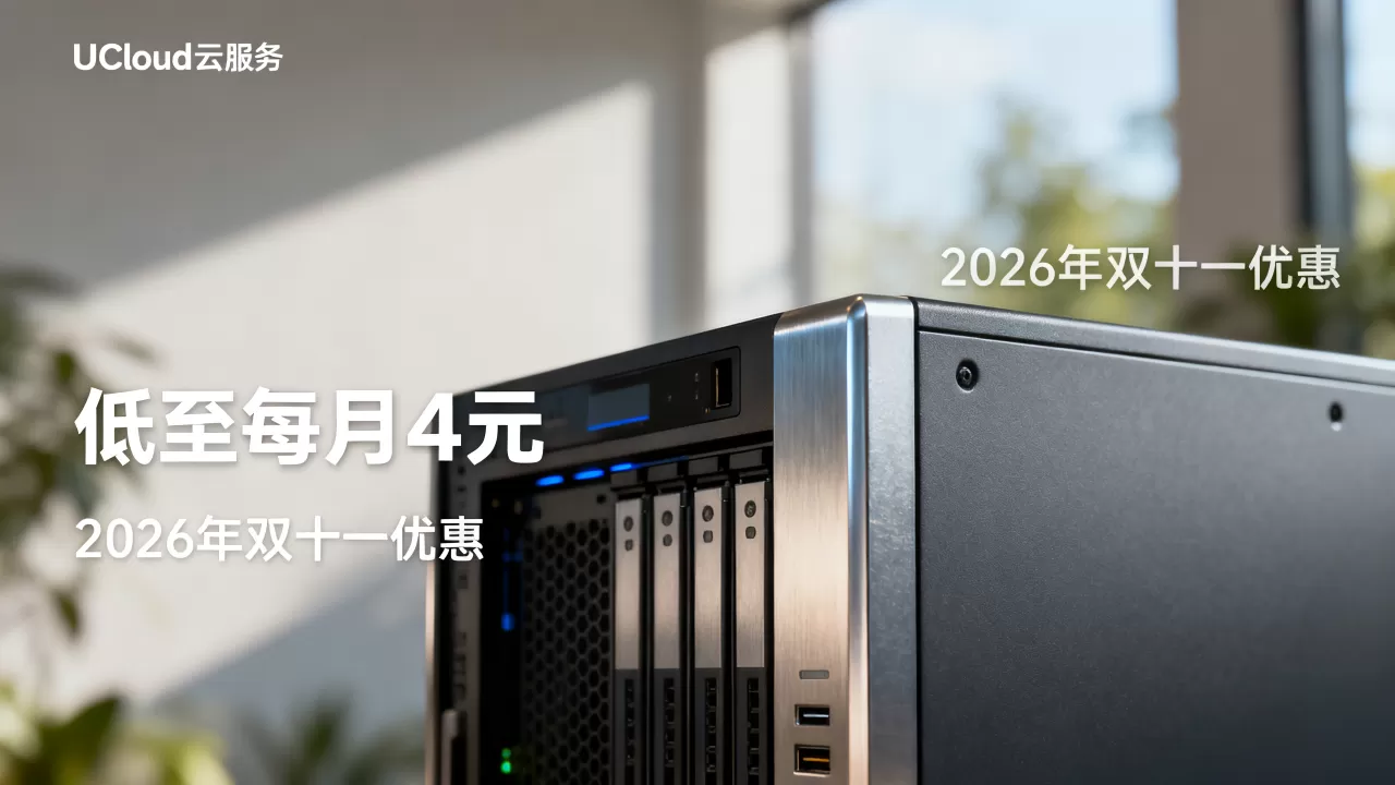 UCloud云服务器低至每月4元是真的吗?2026年双十一云服务器优惠攻略 UCloud云服务器低至每月4元是真的吗?2026年双十一云服务器优惠攻略
