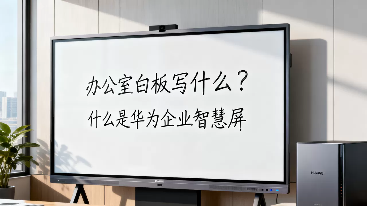 办公室白板写什么?什么是华为企业智慧屏 办公室白板写什么?什么是华为企业智慧屏