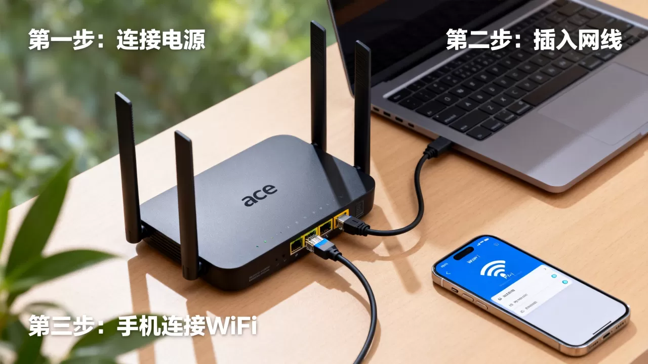 ace路由器怎么连网络?ace路由器连接方法 ace路由器怎么连网络?ace路由器连接方法