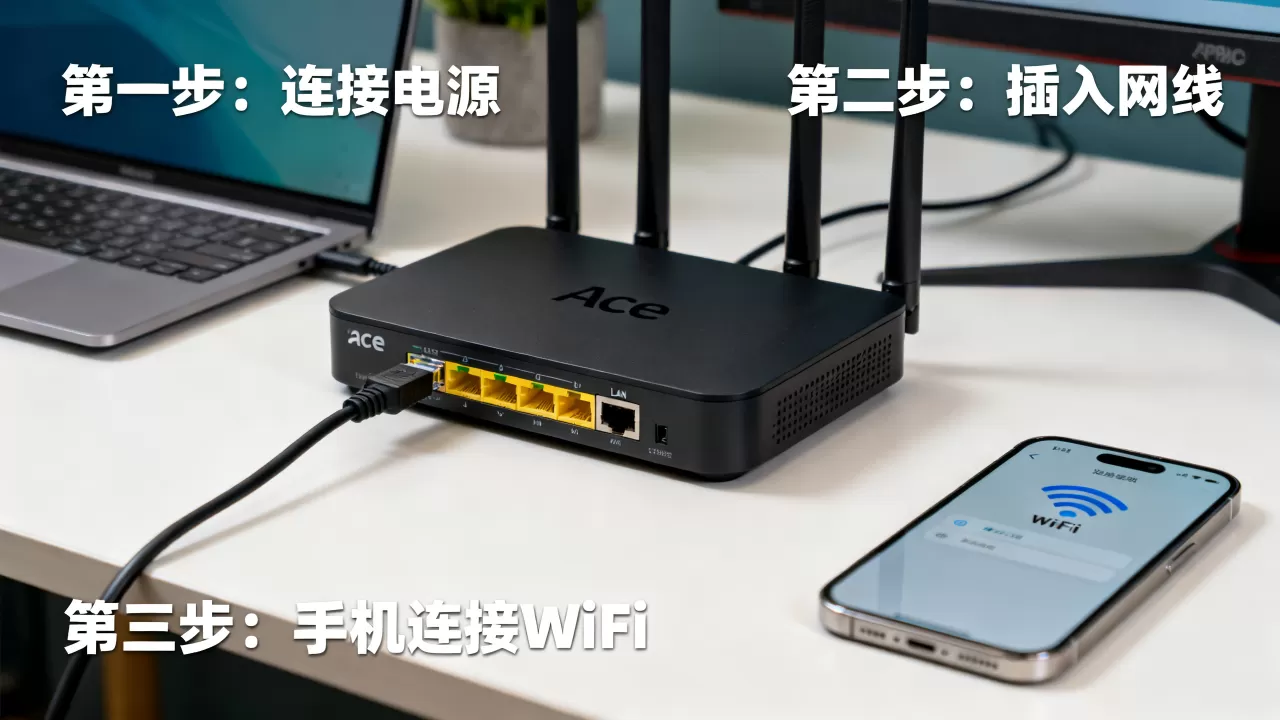 ace路由器怎么连网络?ace路由器连接方法 ace路由器怎么连网络?ace路由器连接方法