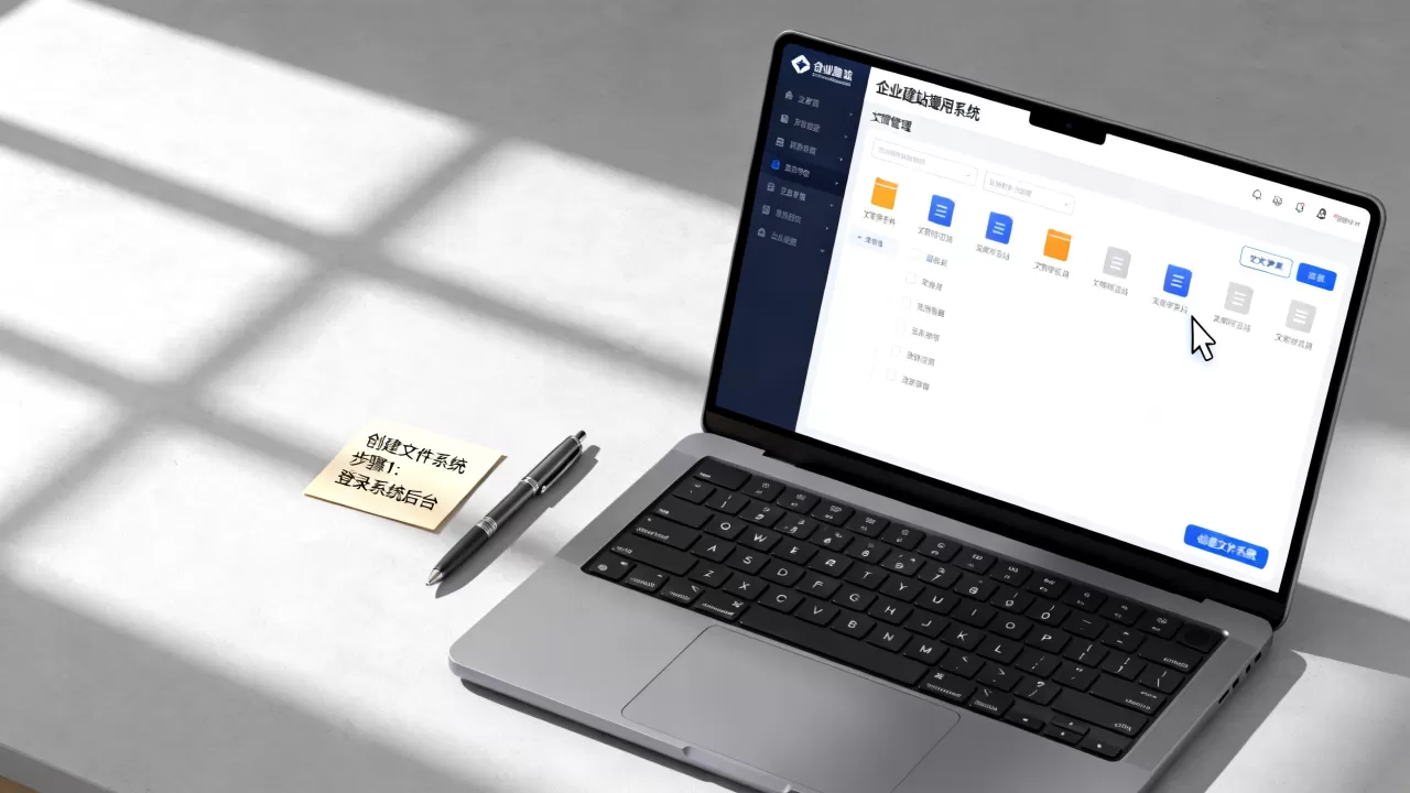 企业建站通用系统怎么创建文件系统?企业建站通用系统教程 企业建站通用系统怎么创建文件系统?企业建站通用系统教程