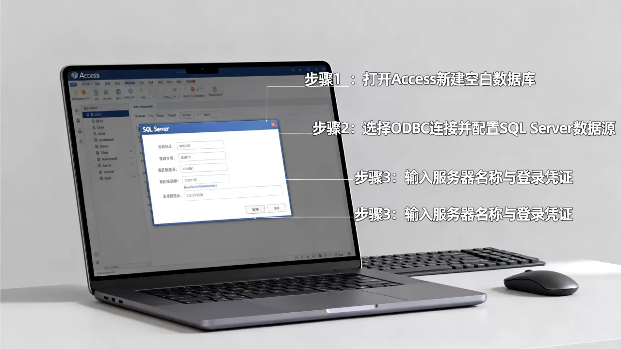 如何用Access直接操作SQL数据库?access连接sqlserver详细教程 如何用Access直接操作SQL数据库?access连接sqlserver详细教程