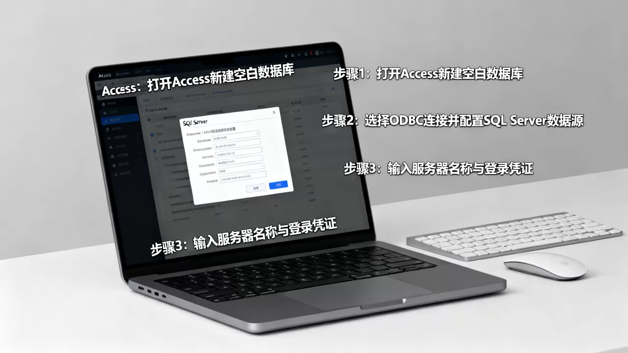 如何用Access直接操作SQL数据库?access连接sqlserver详细教程 如何用Access直接操作SQL数据库?access连接sqlserver详细教程