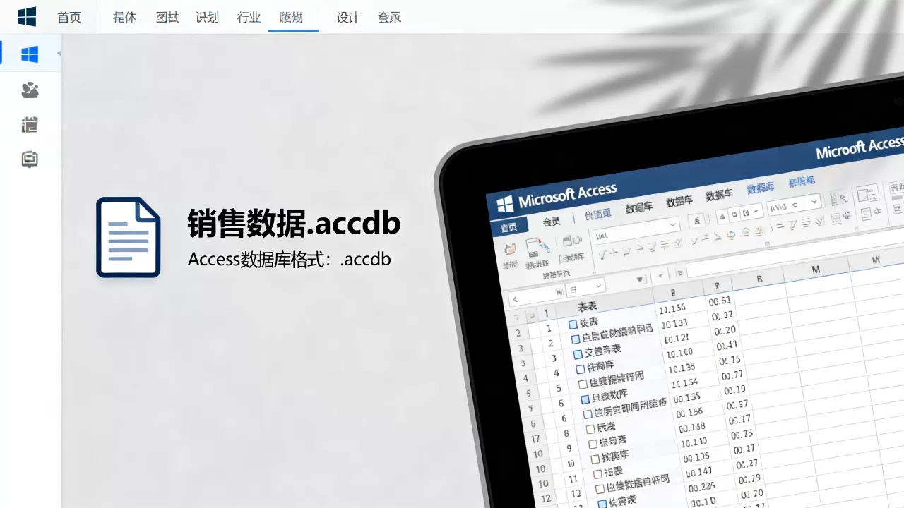 access的数据库是哪种格式?access数据库怎么打开 access的数据库是哪种格式?access数据库怎么打开