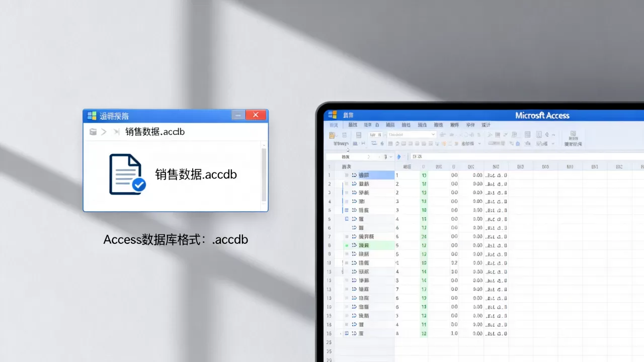 access的数据库是哪种格式?access数据库怎么打开 access的数据库是哪种格式?access数据库怎么打开