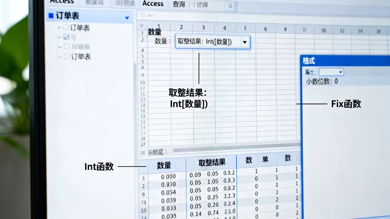 Access数据库如何取整?Access数据库取整函数有哪些 Access数据库如何取整?Access数据库取整函数有哪些