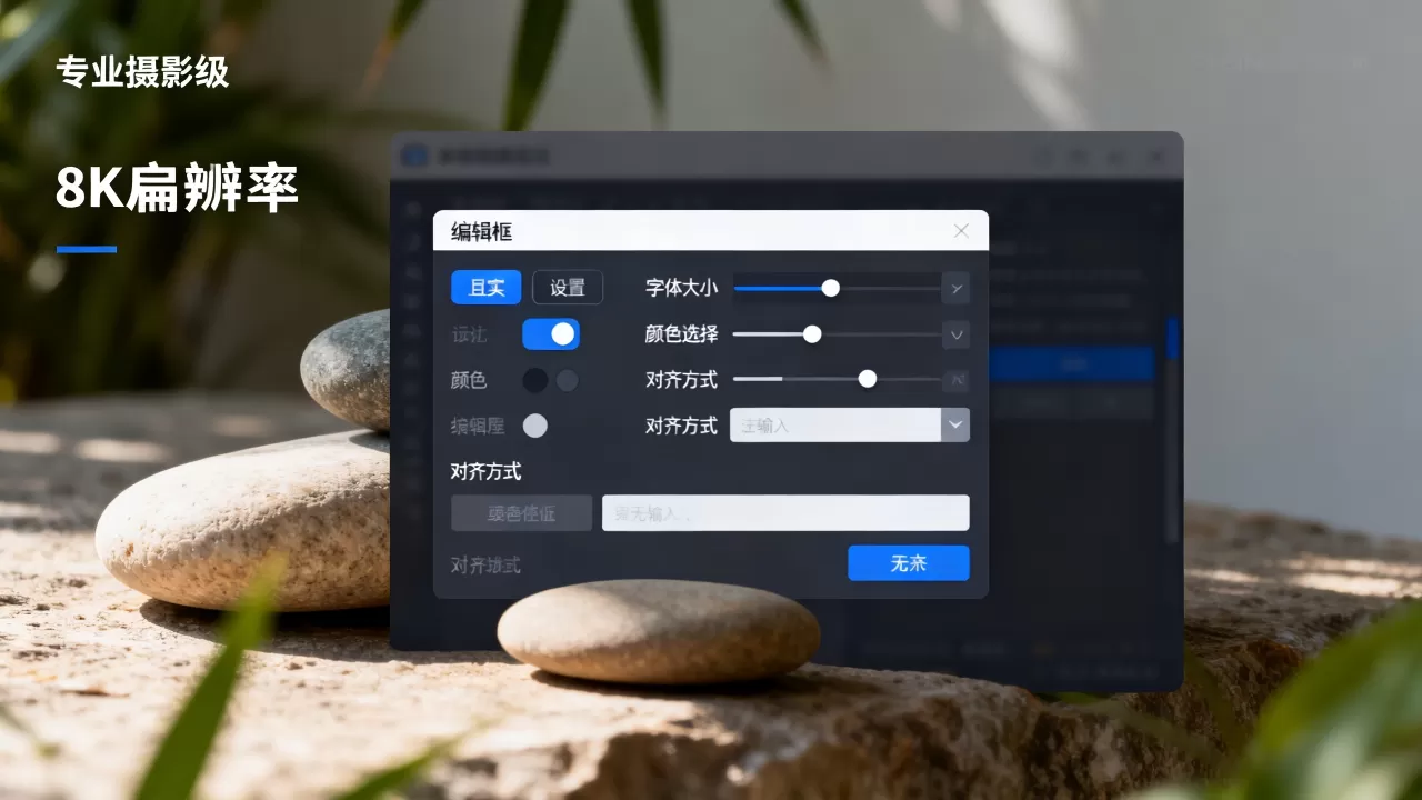 编辑框设置界面怎么改? 编辑框设置界面怎么改?