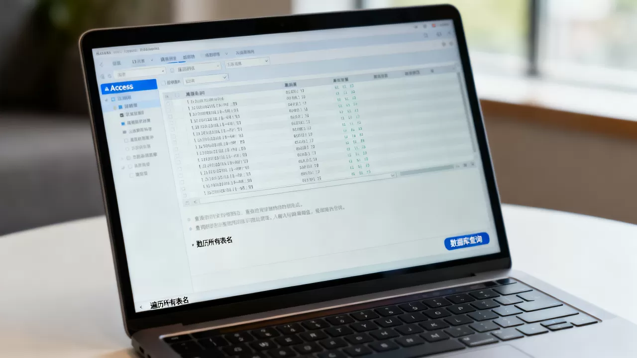 Access怎么遍历数据库表查找?access遍历所有表名 Access怎么遍历数据库表查找?access遍历所有表名