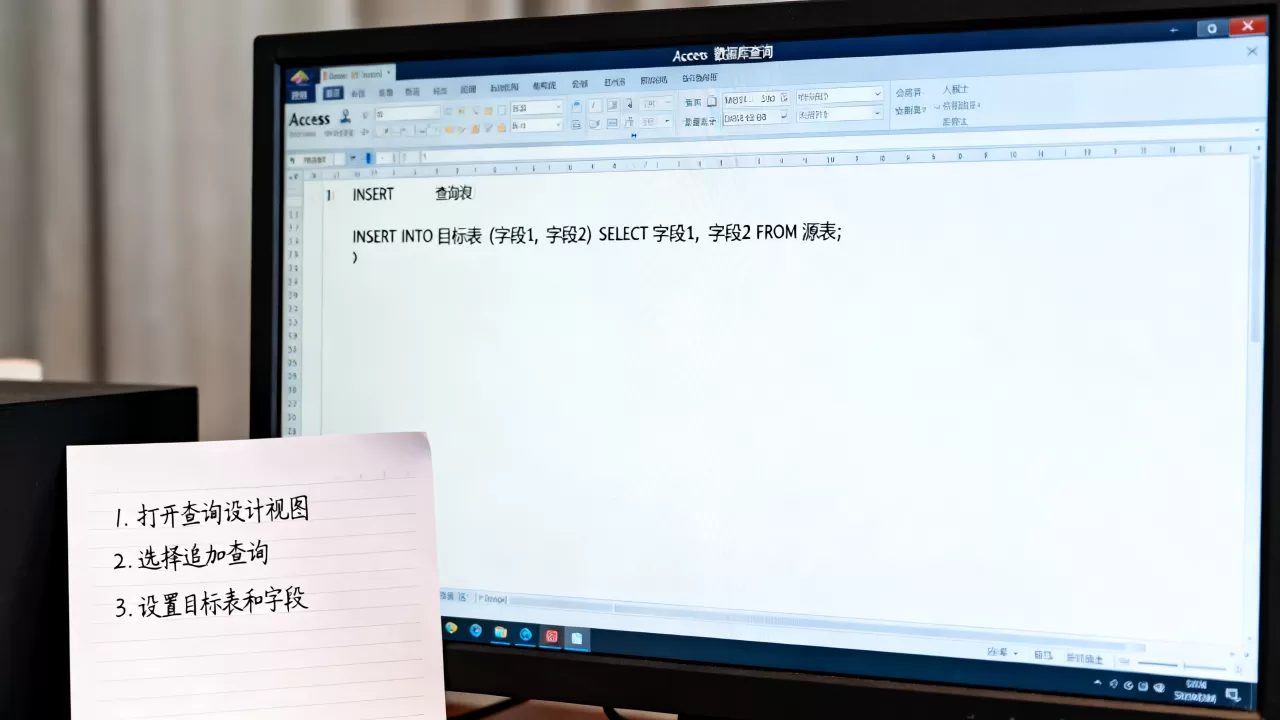 Access追加查询怎么做?Access数据库查询语句详解 Access追加查询怎么做?Access数据库查询语句详解