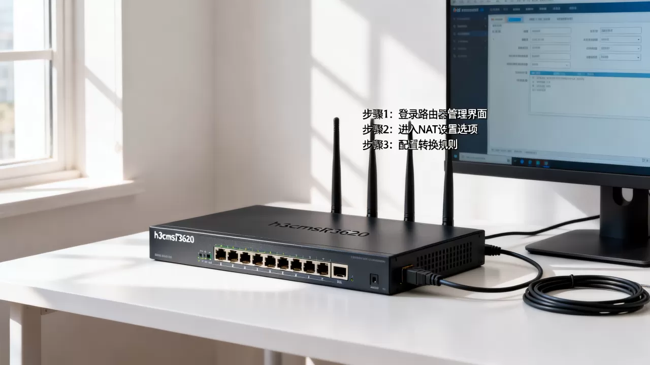 h3cmsr3620路由器nat转换怎么设置? h3cmsr3620路由器nat转换怎么设置?
