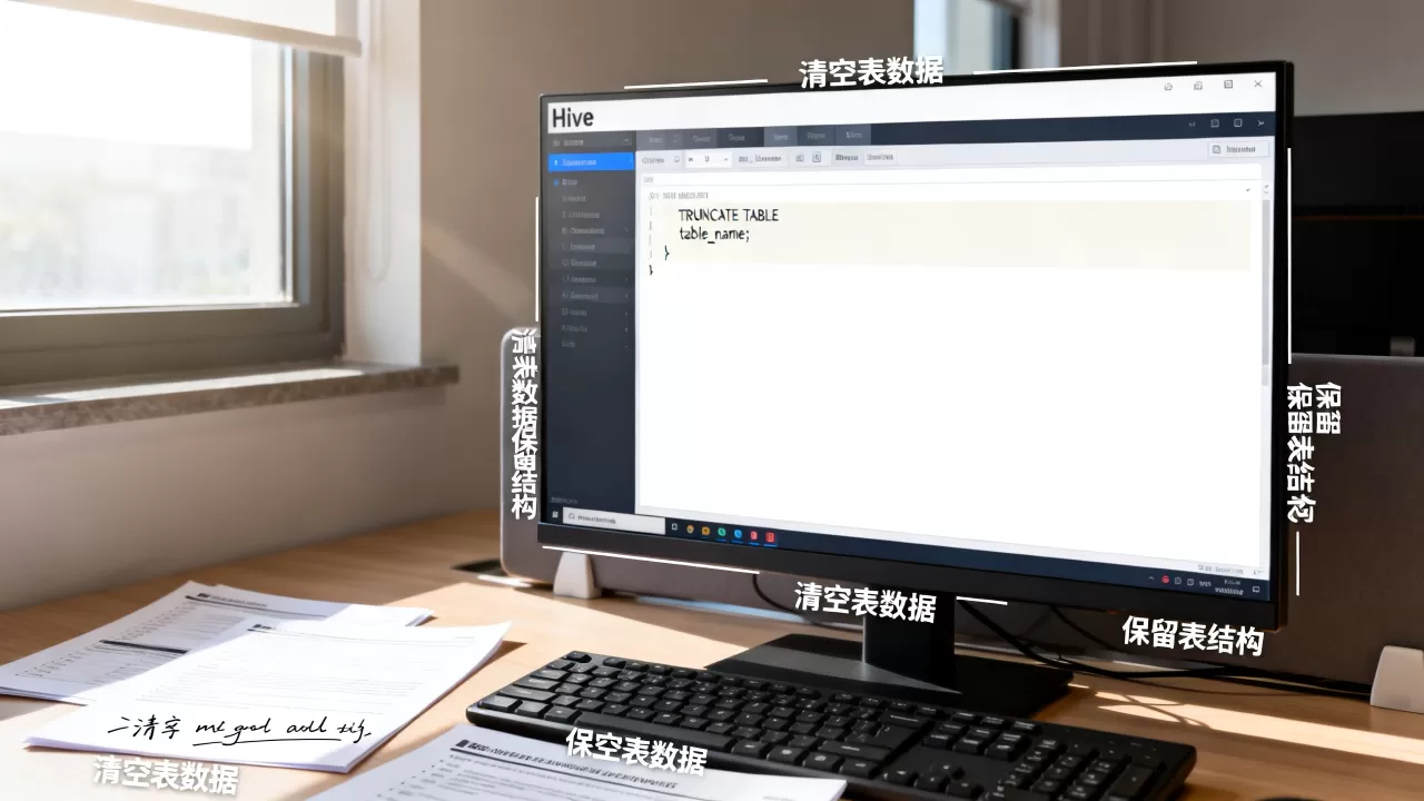 Hive表清空数据库怎么操作?Hive清空表数据保留表结构 Hive表清空数据库怎么操作?Hive清空表数据保留表结构