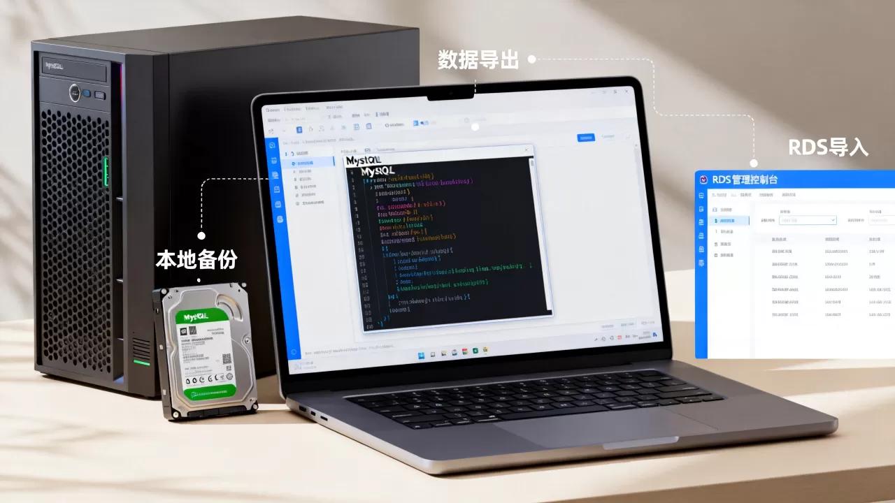 如何本地备份MySQL数据库?本地MySQL迁移到RDS for MySQL步骤详解 如何本地备份MySQL数据库?本地MySQL迁移到RDS for MySQL步骤详解