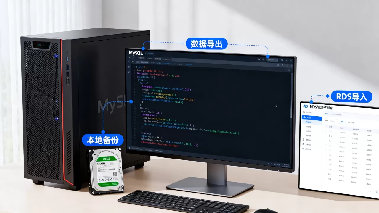 如何本地备份MySQL数据库?本地MySQL迁移到RDS for MySQL步骤详解 如何本地备份MySQL数据库?本地MySQL迁移到RDS for MySQL步骤详解